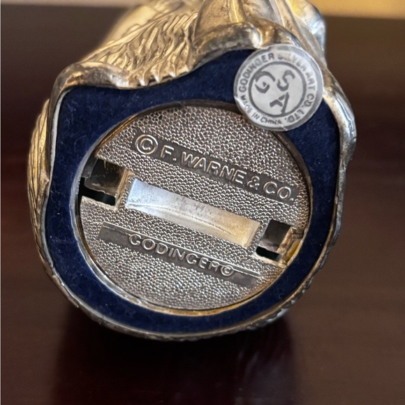 Godinger Piggy Bank Set - Rare - Vintage - Picture 5 of 6